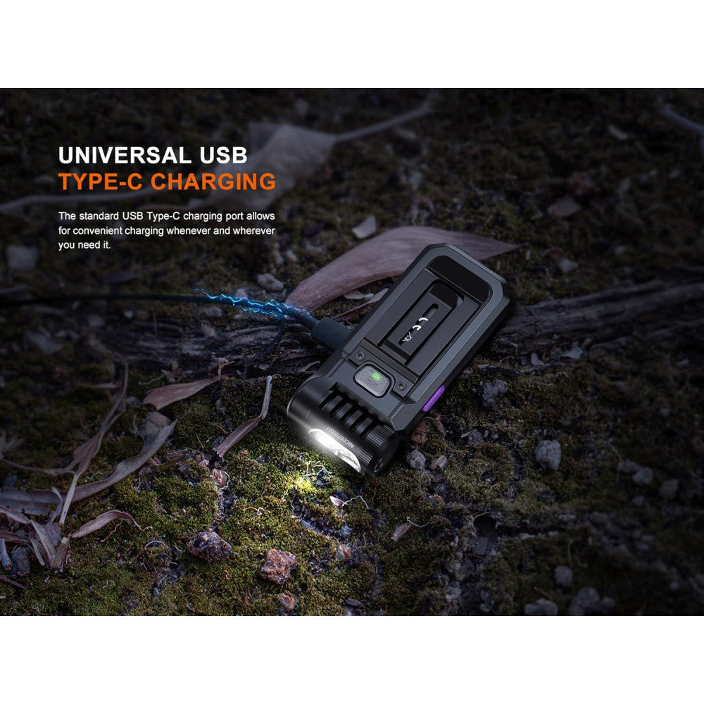 Fenix SW05R-UV 150 Lumen Multi-Purpose Clip-On Light with 365nm UV