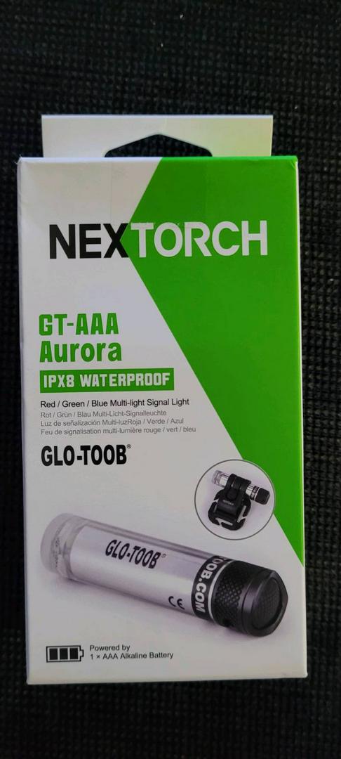 Nextorch GT-AAA 'Aurora' Waterproof Safety Signal Light (Multi-Coloured LEDs)