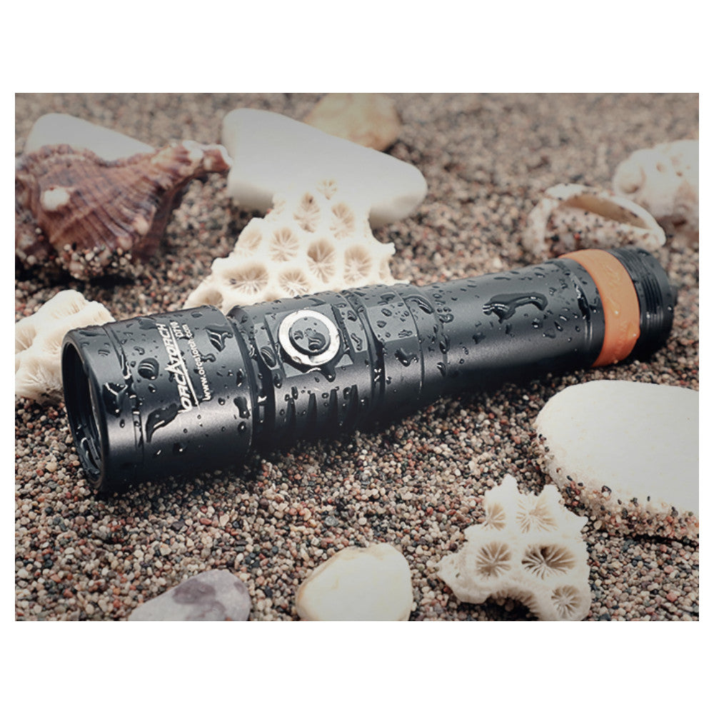 OrcaTorch D710 3000 Lumen Diving Light - 308 Metres