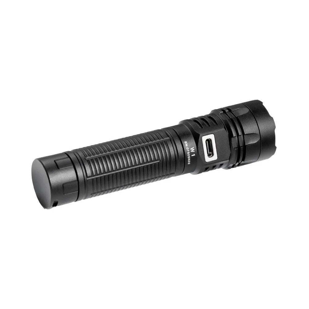 Lumintop W1 LED 700 Lumen Rechargeable Spot/Flood Combo Flashlight with Red Light - 300 Metres