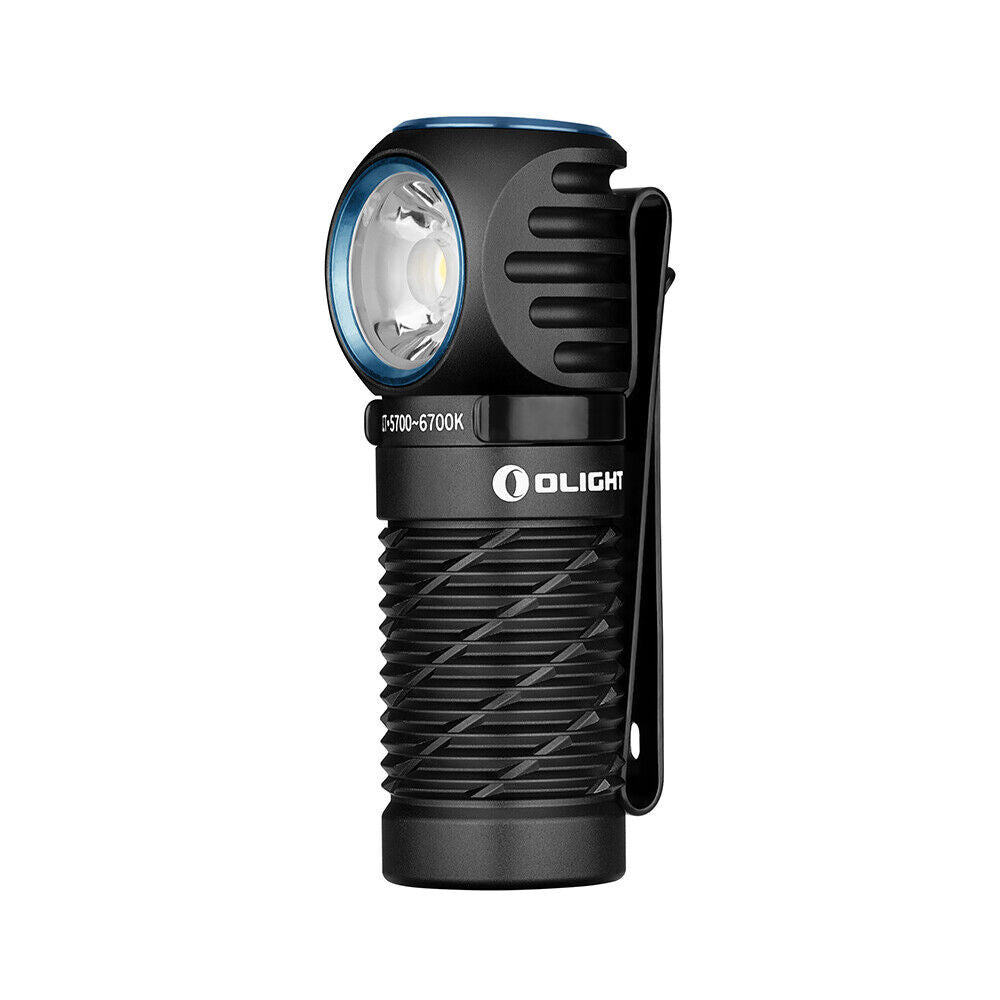 Olight Perun 2 Mini 1100 Lumen Rechargeable Red and White LED Headlamp/Handheld - 150 Metres