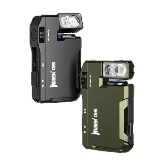 Wuben G5 1200 Lumen Ultra Compact Rechargeable Flashlight with RGB LED