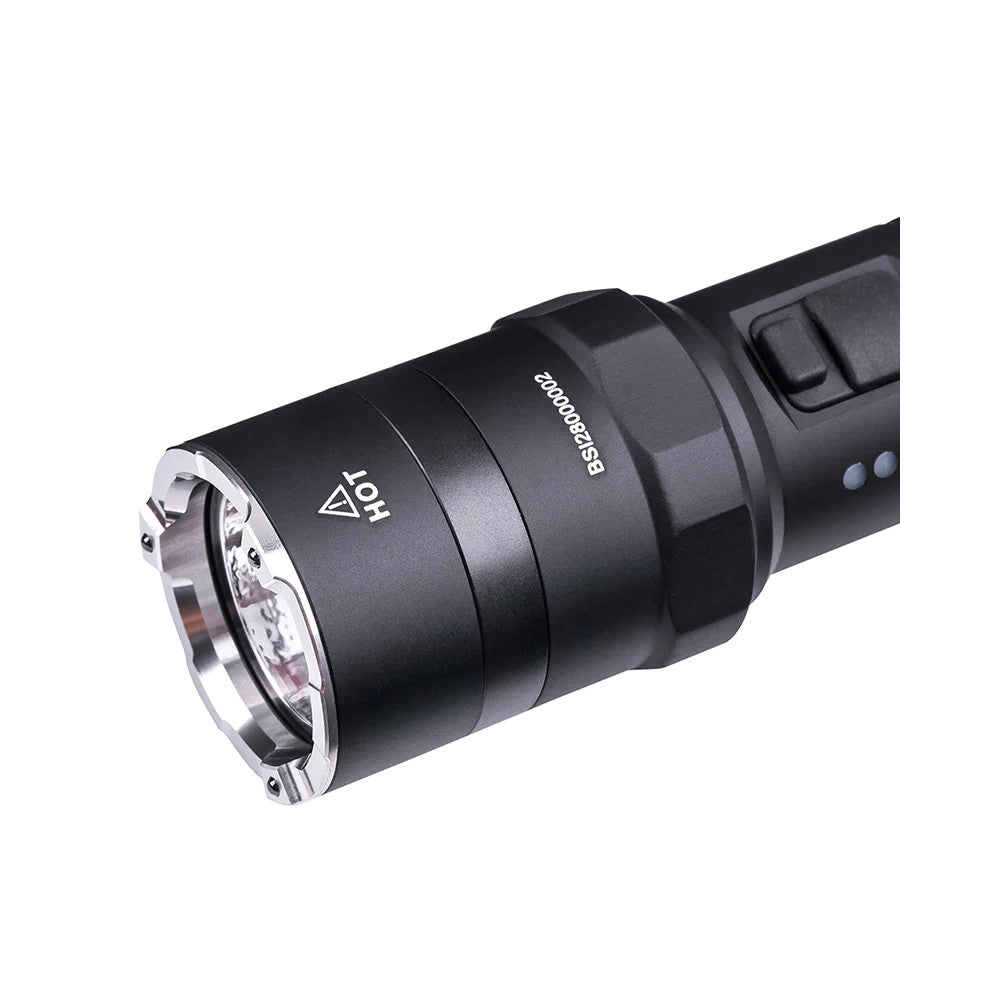 NEXTORCH P84 3000 Lumen Rechargeable Duty Flashlight with Red and Blue Signal Light