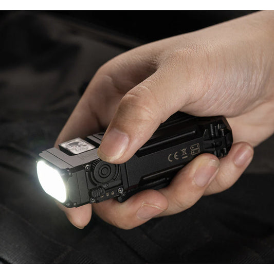 Wuben X2 Pro 1500 Lumen Rechargeable Flashlight with 365nm UV Side Light