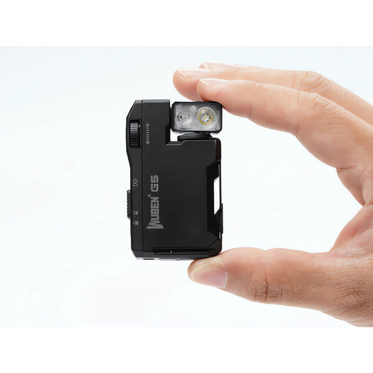 Wuben G5 1200 Lumen Ultra Compact Rechargeable Flashlight with RGB LED