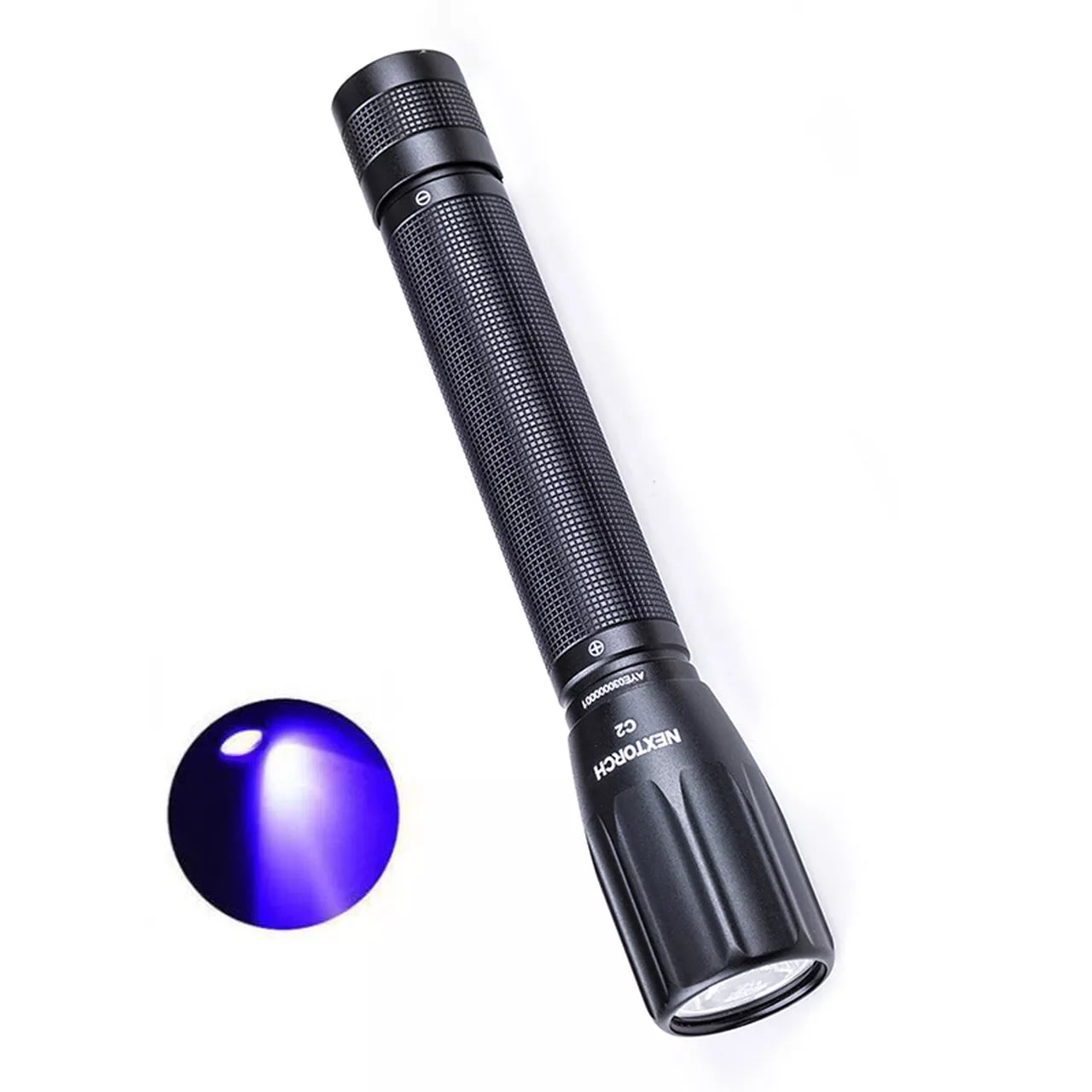NEXTORCH C2 405nm UV Flashlight - 2AA