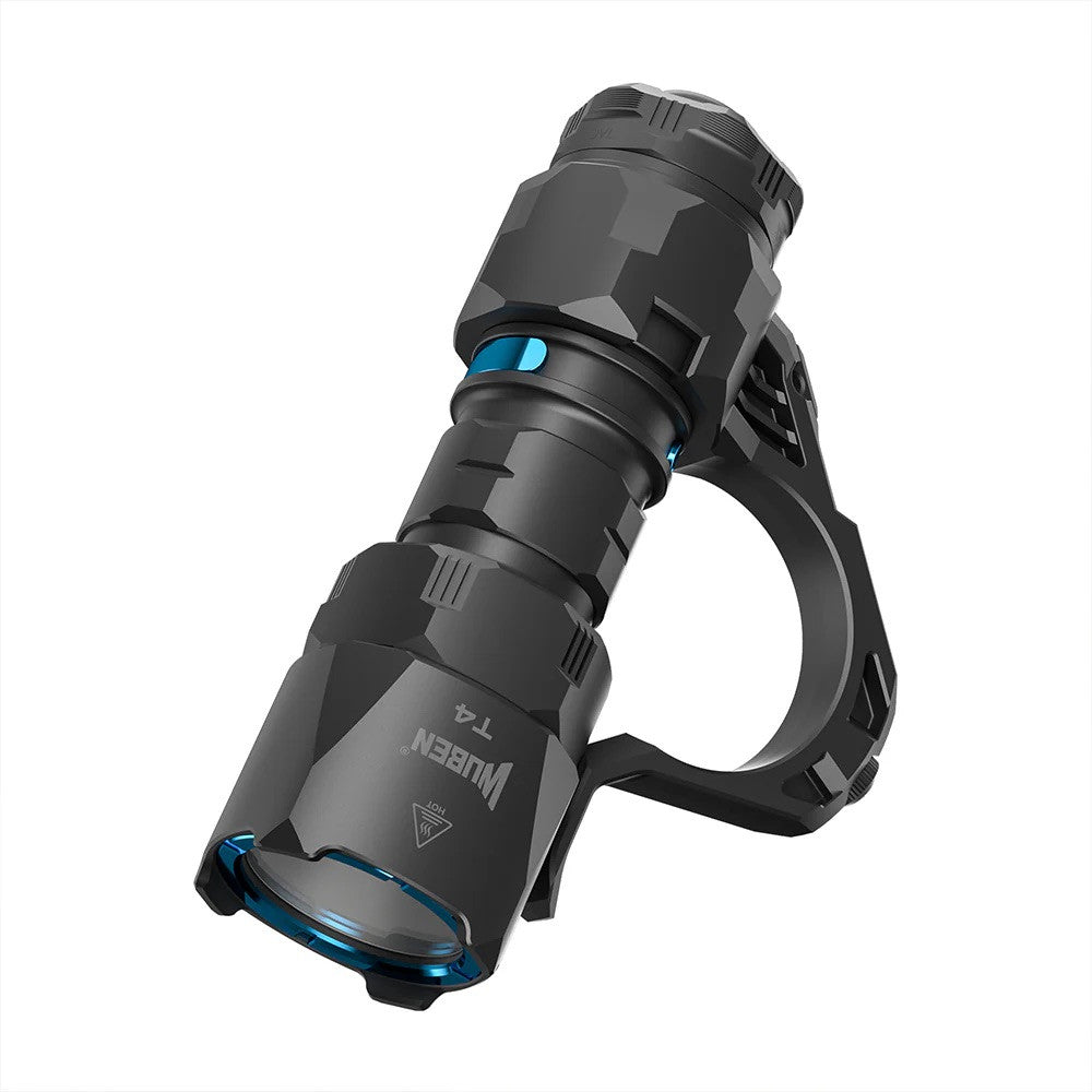 Wuben AP50 Black Tactical Flashlight Ring for Wuben T4 Flashlight
