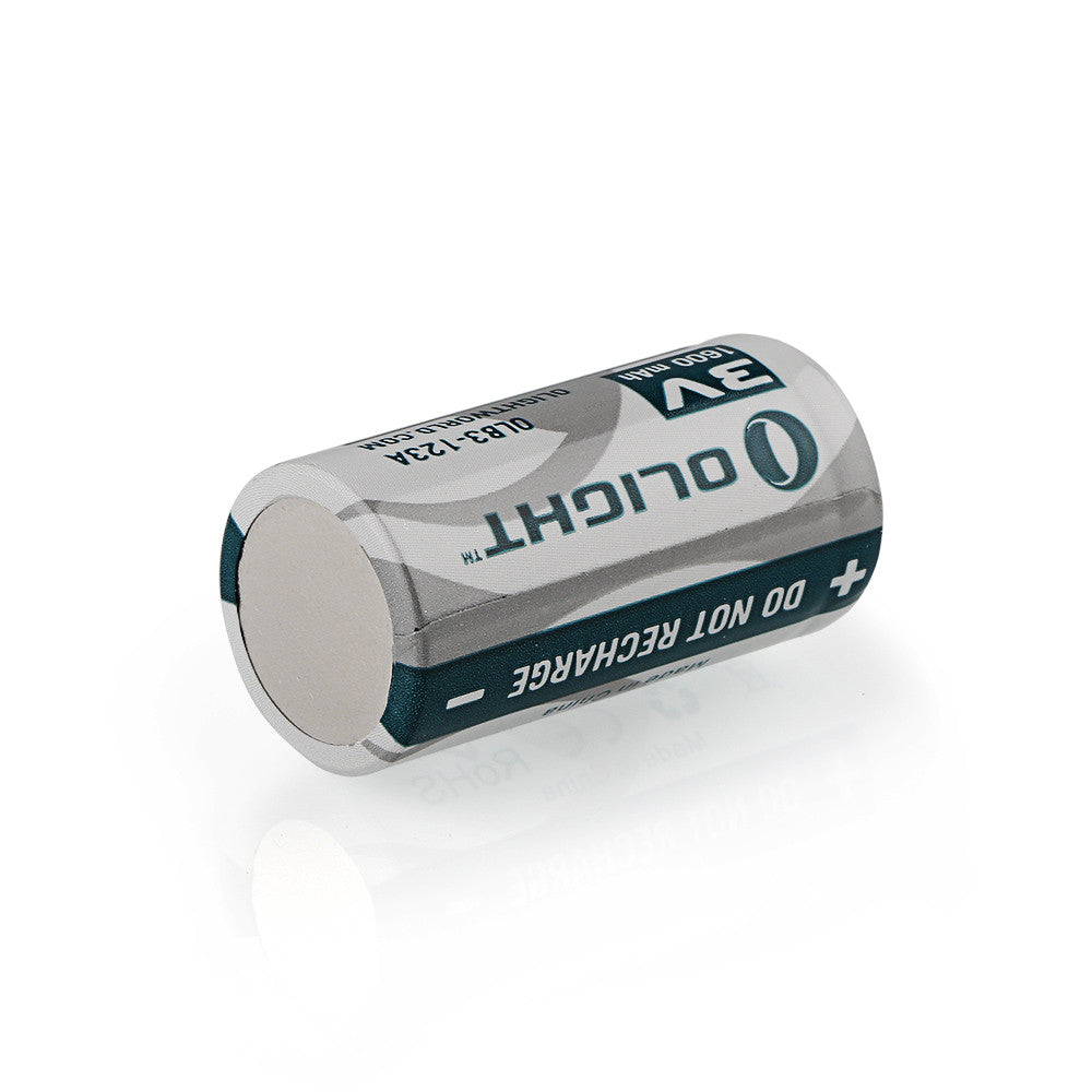 Olight CR123A 1600mAh Lithium Disposable Battery