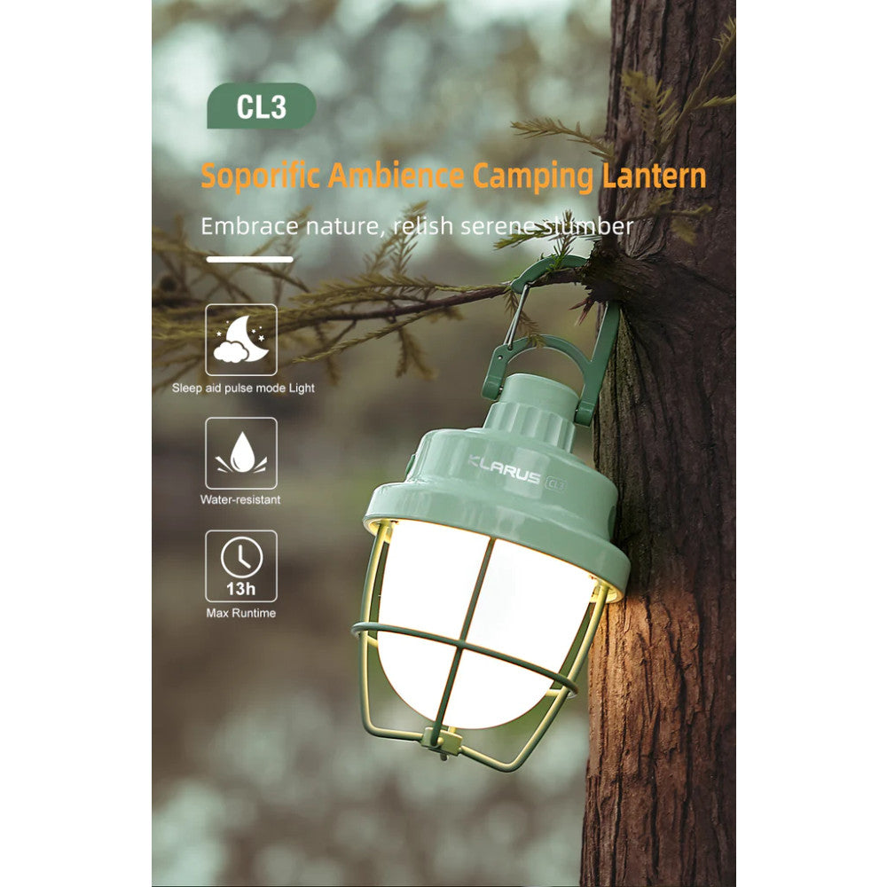 Klarus CL3 280 Lumen Rechargeable Camping Lantern