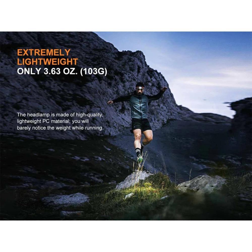 Fenix HL18R-T V2.0 Rechargeable Lightweight Headlight - 800 Lumens, 125 Metres