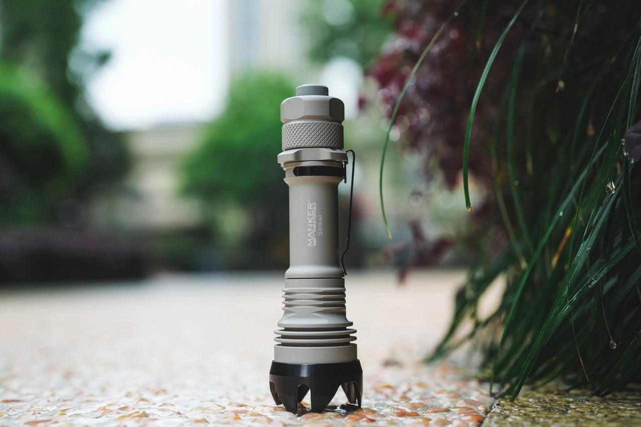 Manker 'Striker' 2300 Lumen Tactical Flashlight - Grey