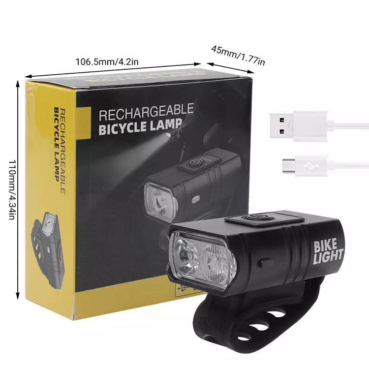 Hi-Max 1000 Lumen Rechargeable Mini Bicycle Headlight