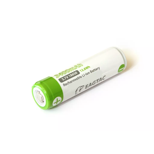 EagleTac 3400mAh 18650 Rechargeable Battery