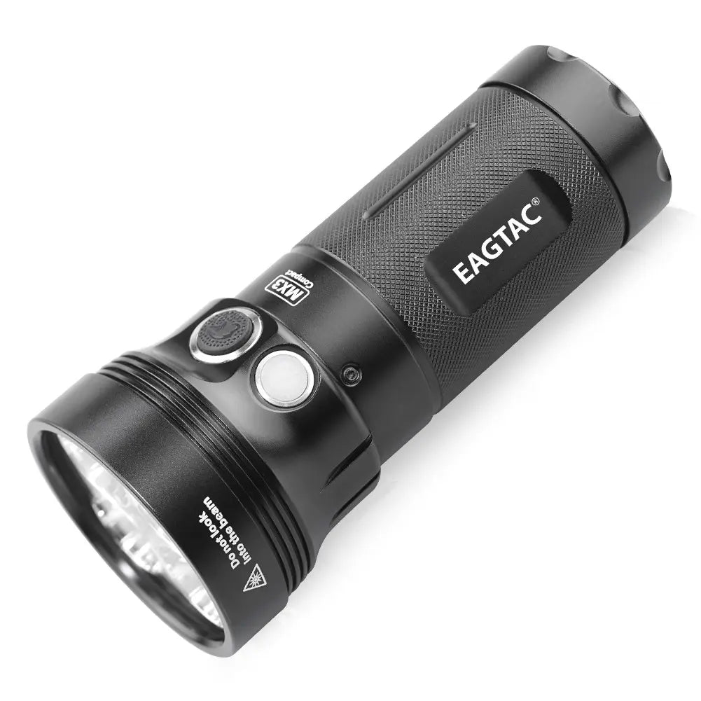 EagleTac MX3T-C 10,000 Lumen USB-C Rechargeable Flashlight/Power Bank