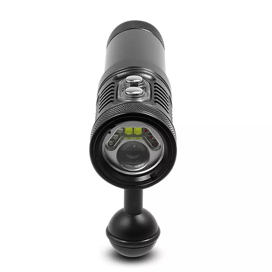 Hi-Max V17 2200 Lumen Professional Photo/Video Torch (Auto Flash LED and White/Red UV Light)
