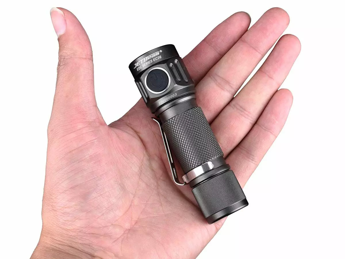 JETBeam EC26 3600 Lumen Powerful EDC Pocket Flashlight