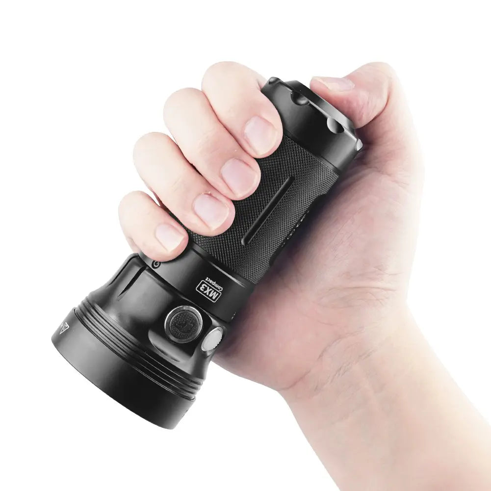 EagleTac MX3T-C 10,000 Lumen USB-C Rechargeable Flashlight/Power Bank