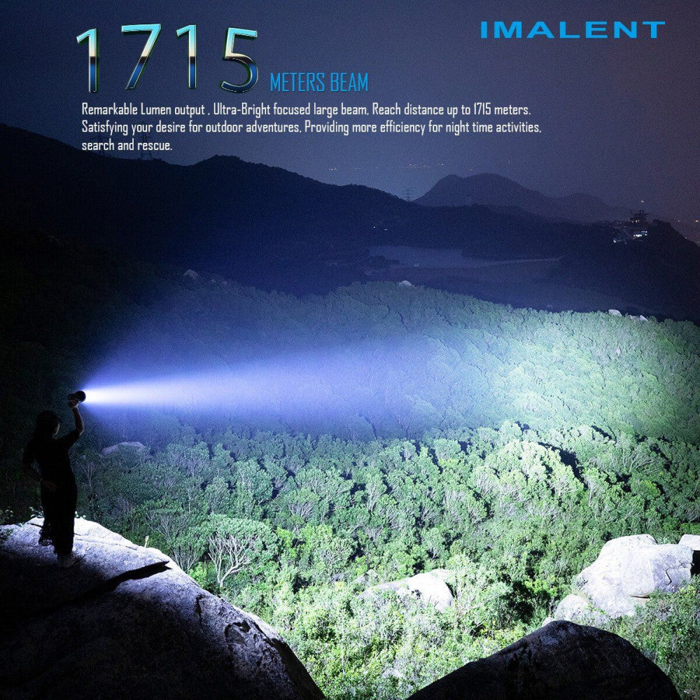 Imalent SR16 55,000 Lumen Rechargeable Searchlight - 1715m