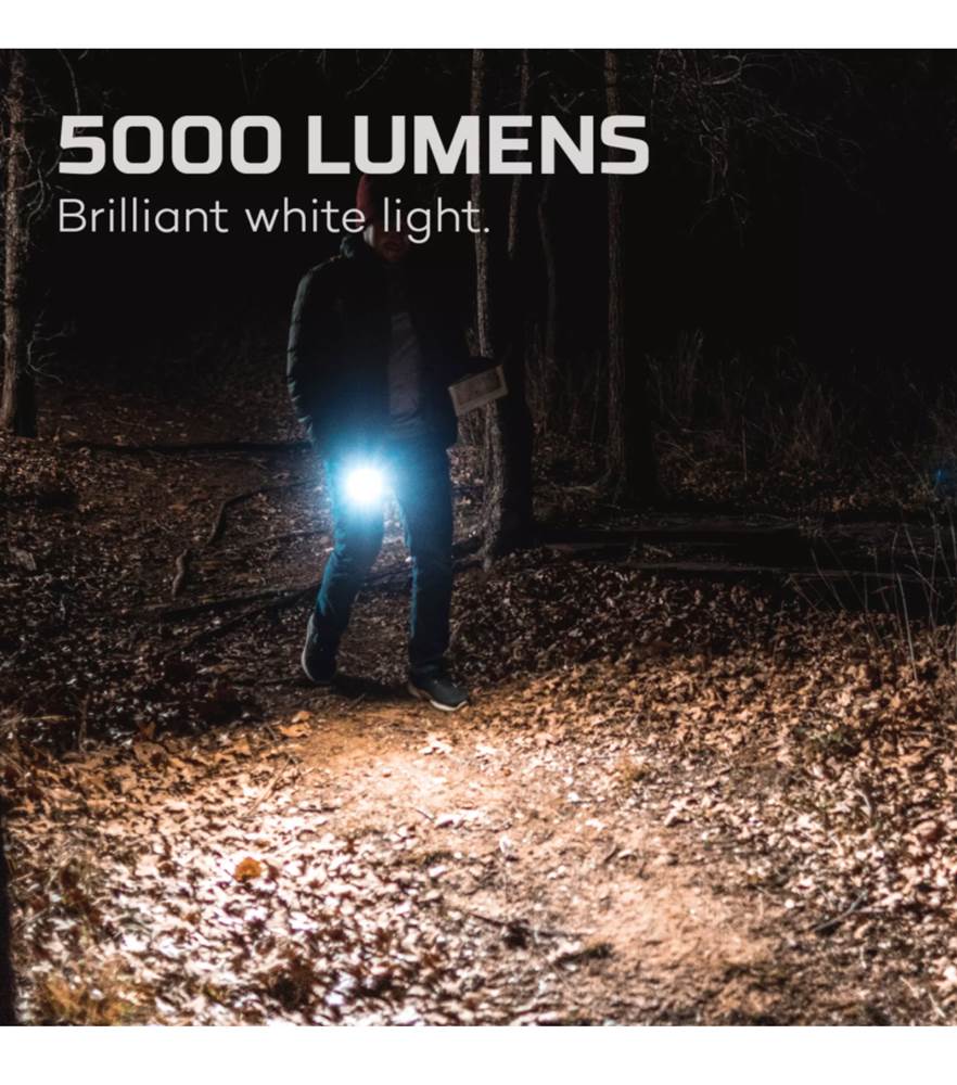 Nebo DaVinci 5000 Lumen Rechargeable Flashlight with Power Bank