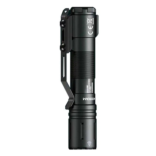 AceBeam Defender P15 1700 Lumen Rechargeable Tactical Flashlight - Black - Torch Depot