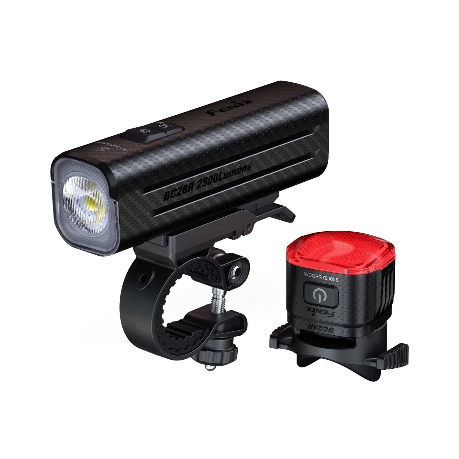 Fenix BC28R front and rear bike light set