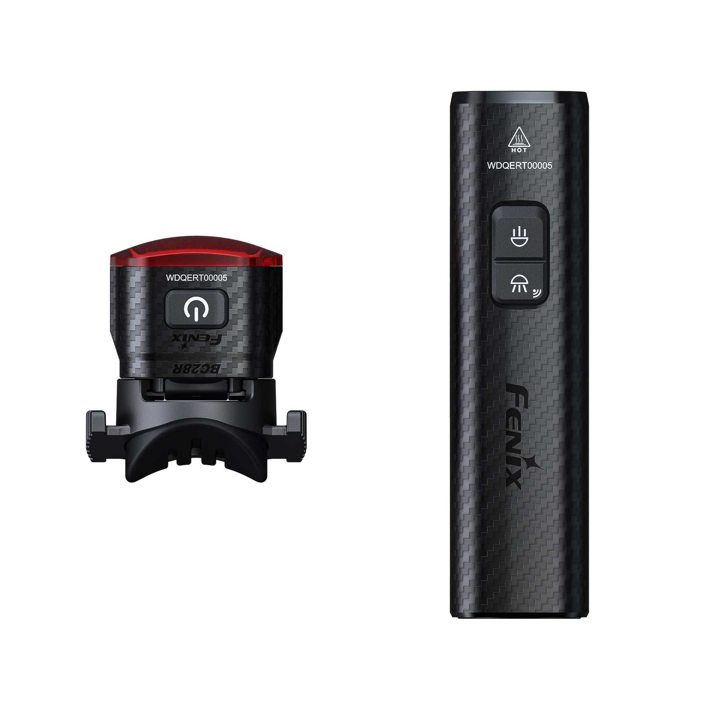 Fenix BC28R 2500 Lumen Smart Front and Rear Bike Light Set