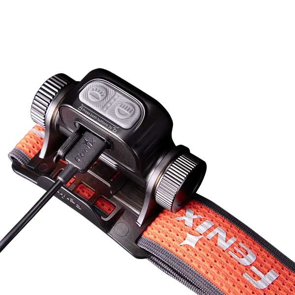 Fenix HM65R-T V2.0 1600 Lumen Headlamp + E04R Clip On EDC Light