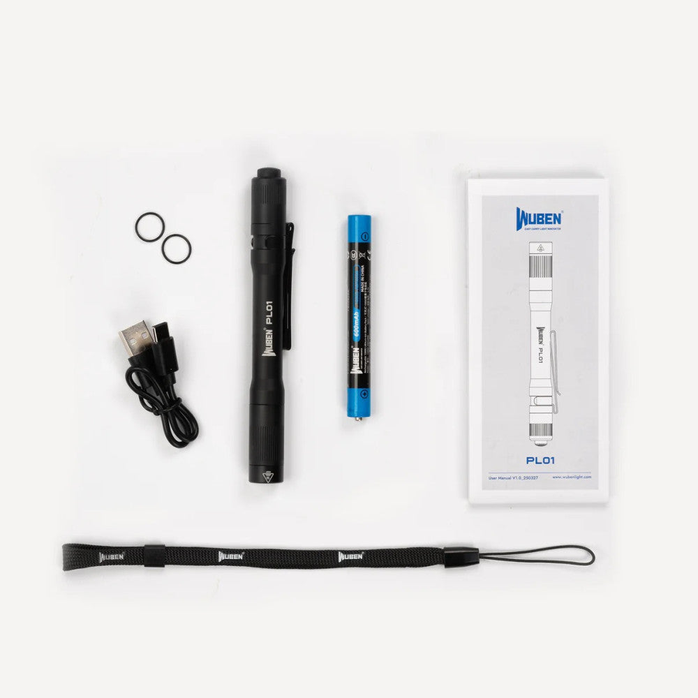 Wuben PL01 650 Lumen Featherlight High-Lumen Penlight