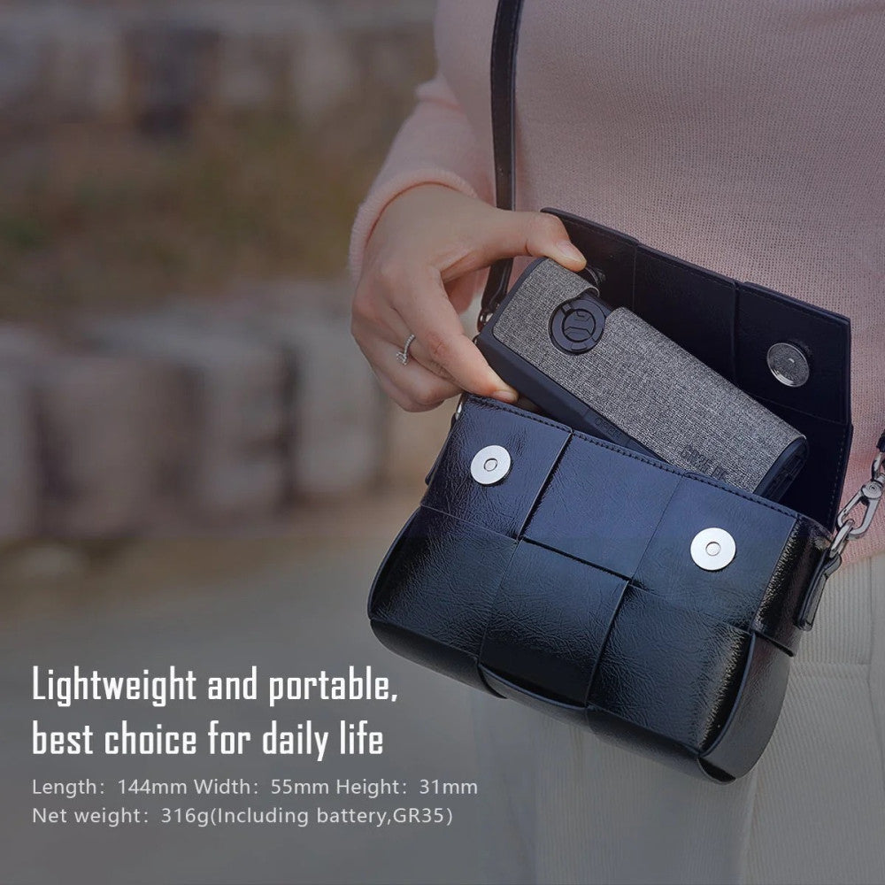 Imalent GR35 PE 2800 Lumen Rechargeable Flat Flashlight with Green Laser/UV/Police Lights - 426 Metres