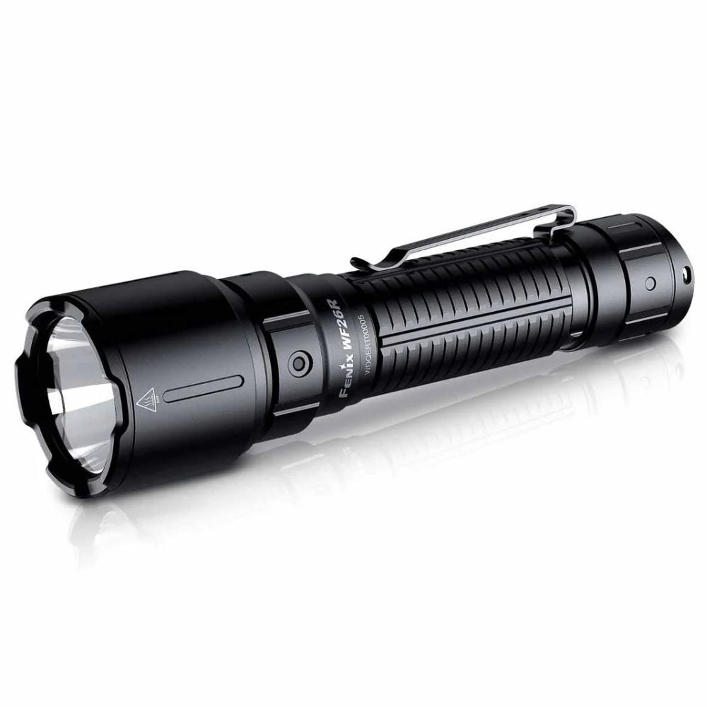 Fenix WF26R Rechargeable Flashlight with Charging Dock – 3000 Lumens USB-C Duty Torch