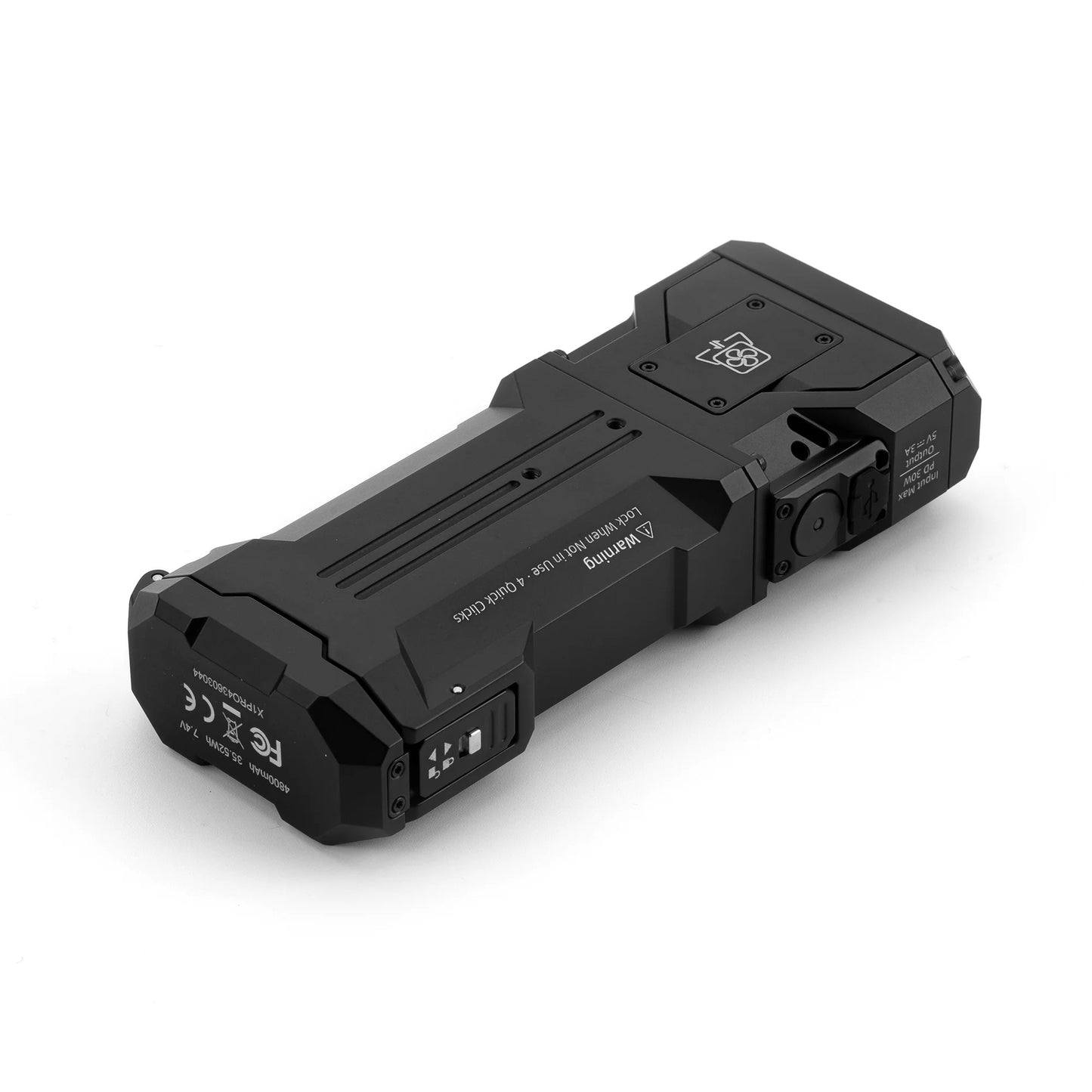 Wuben X1 Pro 12300 Lumens Rechargeable EDC Power Bank Flashlight (Black)