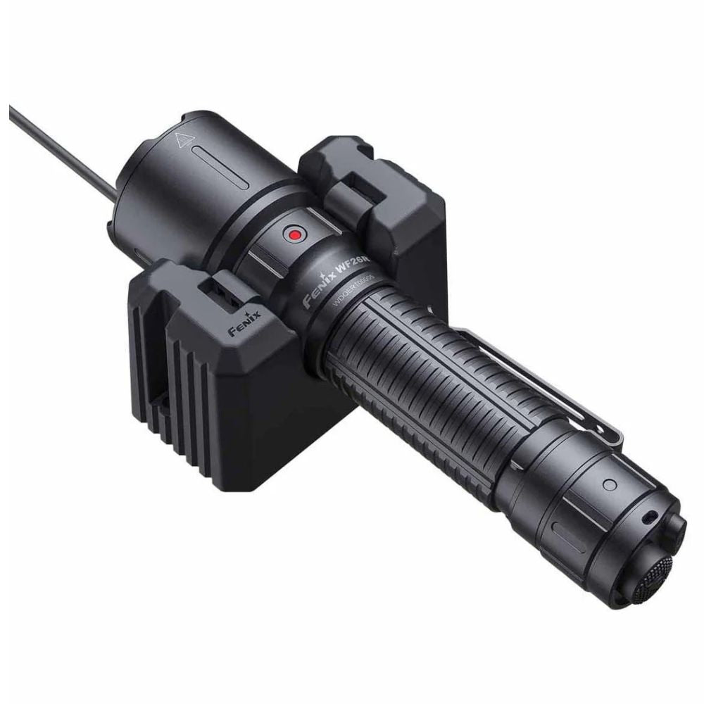 Fenix WF26R Rechargeable Flashlight with Charging Dock – 3000 Lumens USB-C Duty Torch