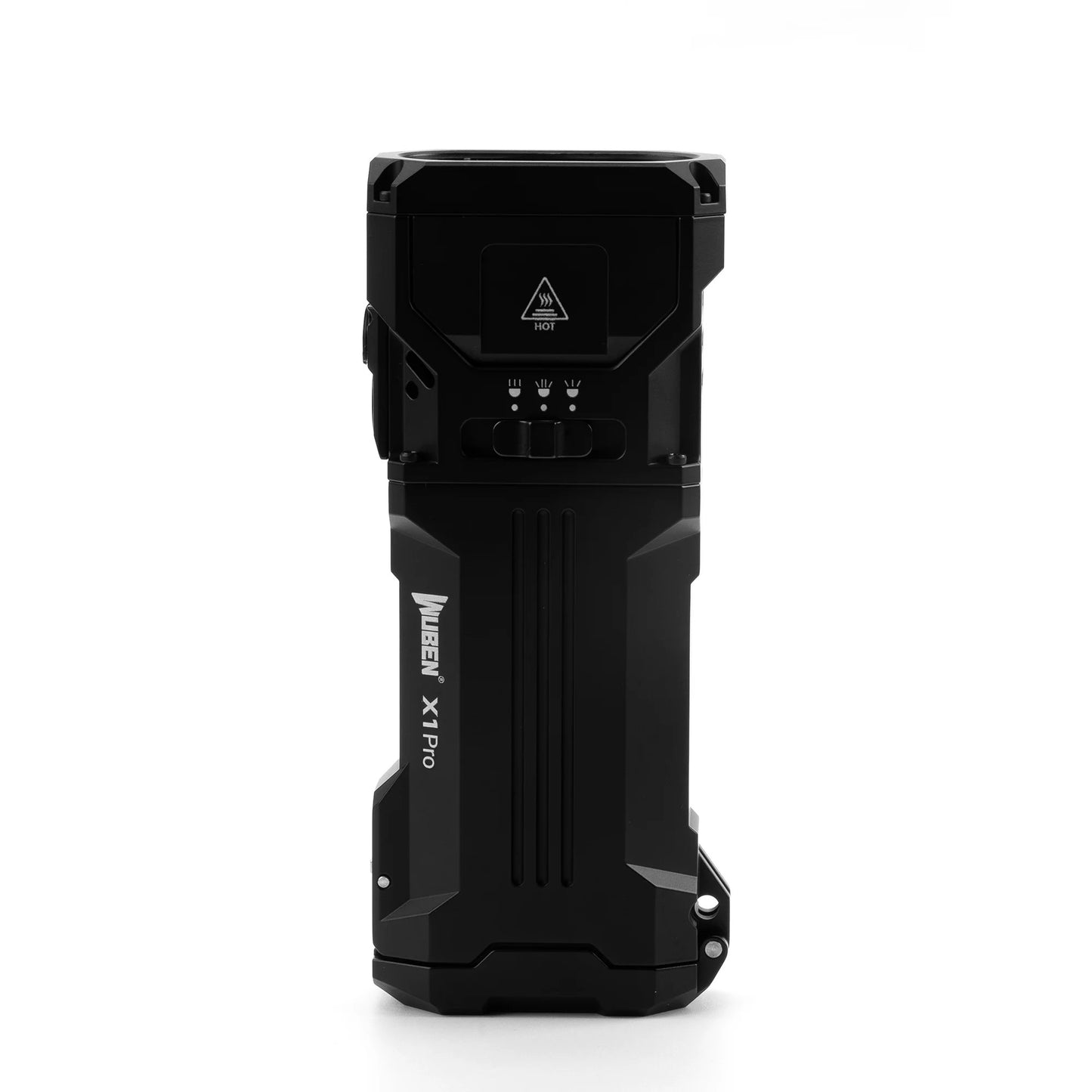 Wuben X1 Pro 12300 Lumens Rechargeable EDC Power Bank Flashlight (Black)