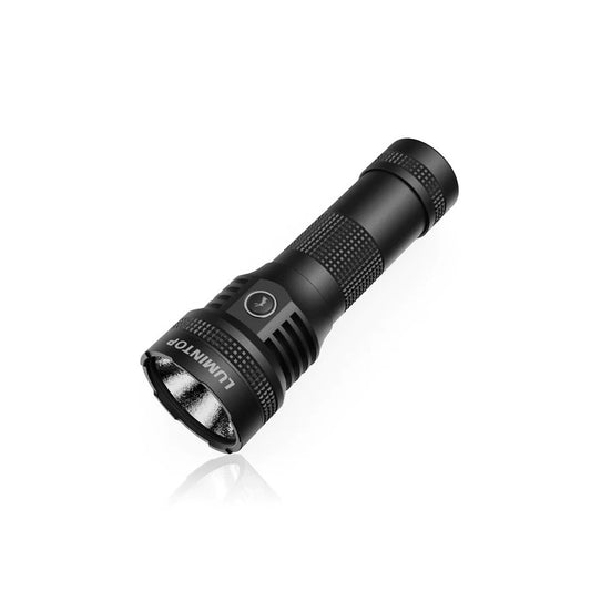 Lumintop AK26 7000 Lumen Rechargeable Compact Flashlight with Magnetic Tail Cap - 650m