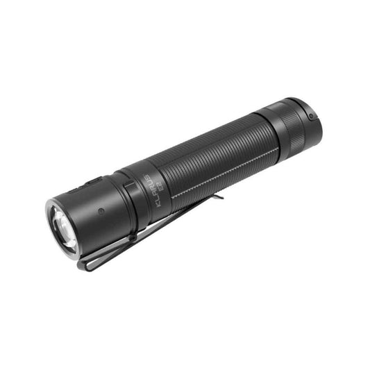 Klarus E2 1600 Lumen Rechargeable Deep Carry Pocket Flashlight - 190 Metres