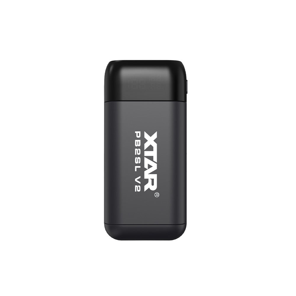 XTAR PB2SL-V2 Battery Charger and Power Bank - Black
