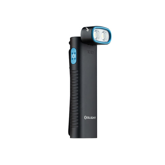 Olight Arkflex 1000 Lumen Rechargeable Powerful LED Torch with 0-90º Articulating Head - 85 Metres