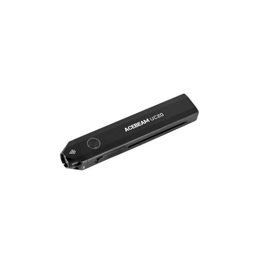 AceBeam UC20 1000 Lumen Flat Rechargeable Pocket Flashlight with Red and UV - 220 Metres