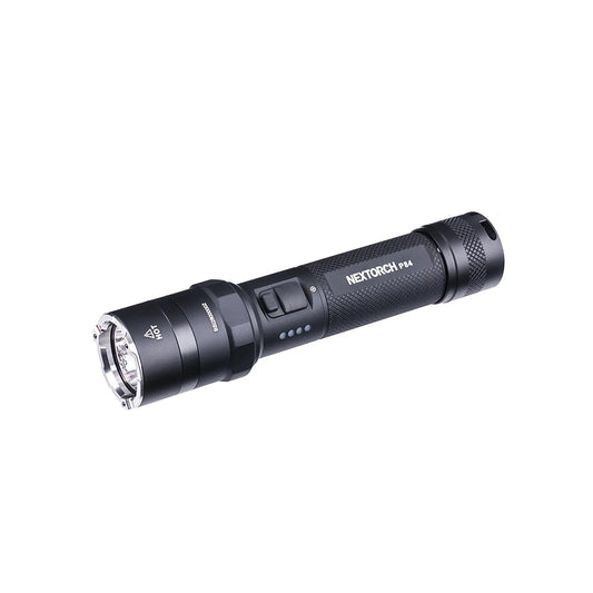 NEXTORCH P84 3000 Lumen Rechargeable Duty Flashlight with Red and Blue Signal Light