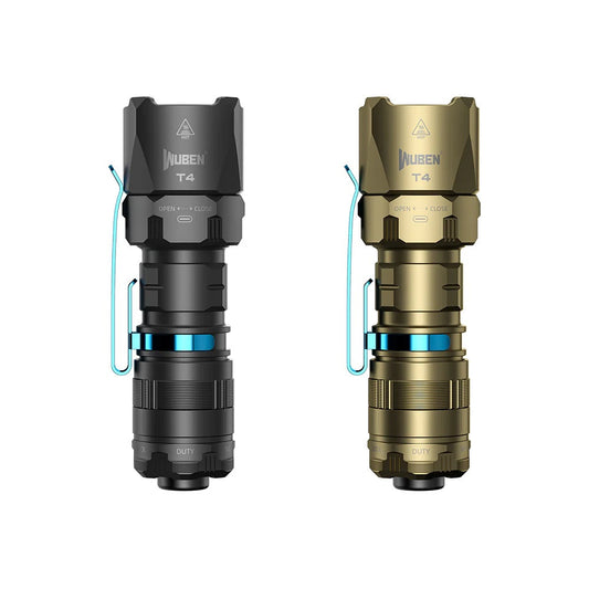 Wuben T4 850 Lumen Rechargeable Compact Tactical Flashlight - 401 Metres