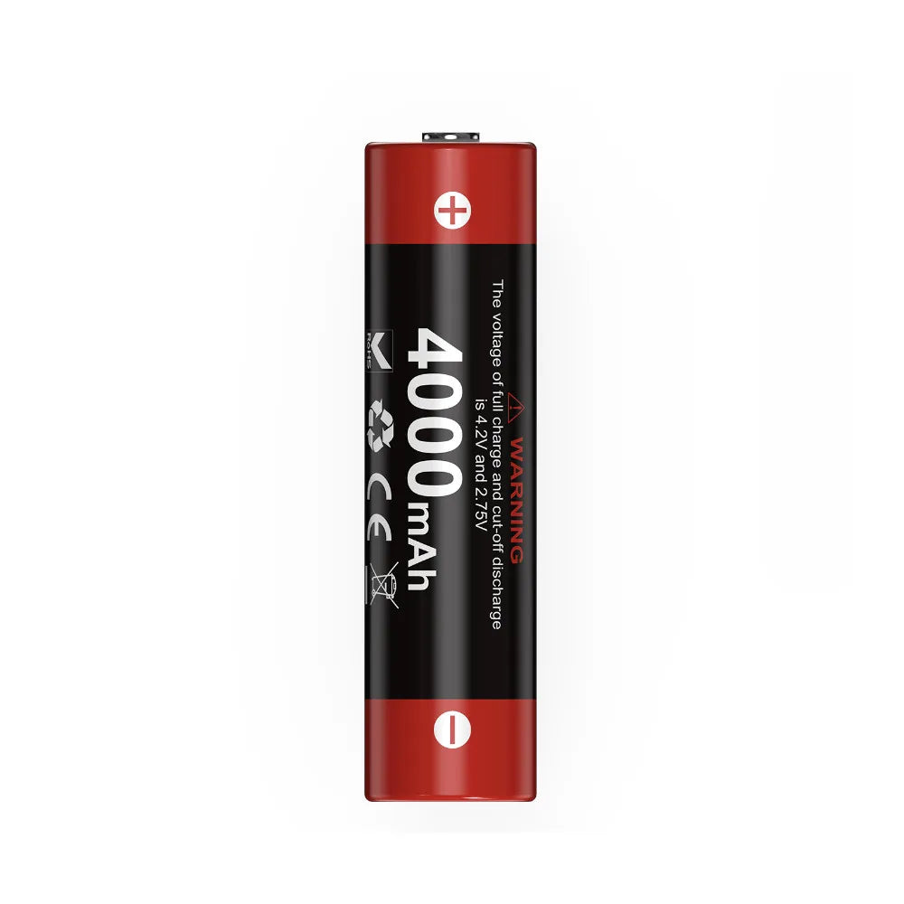 Klarus 18GT-40 18650 Rechargeable 4000mAh 3.6V Li-ion Battery
