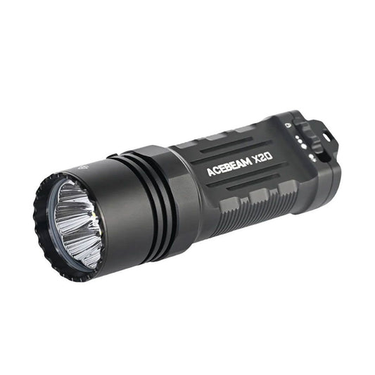 AceBeam X20 10,000 Lumen High Output Dual Mode Searchlight - 440 Metres