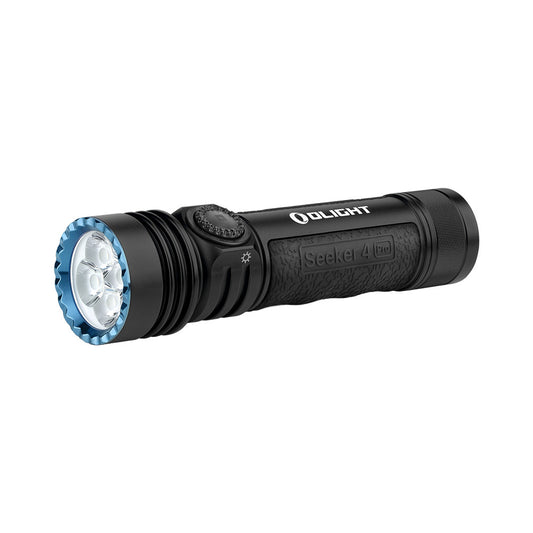 Olight Seeker 4 Pro 4600 Lumen Rechargeable Cool White Flashlight - 260 Metres