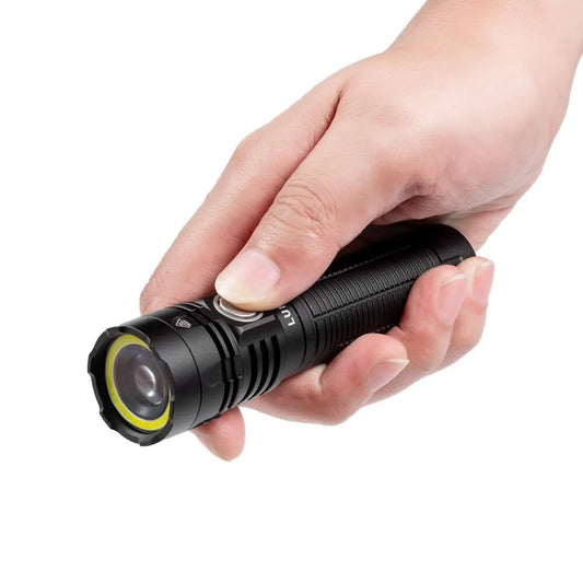 Lumintop W1 LED 700 Lumen Rechargeable Spot/Flood Combo Flashlight with Red Light - 300 Metres