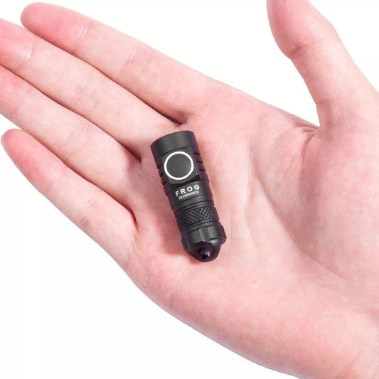 Lumintop Frog V2 600 Lumen Ultra Bright Rechargeable Keychain Flashlight