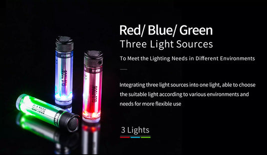 Nextorch GT-AAA 'Aurora' Waterproof Safety Signal Light (Multi-Coloured LEDs)