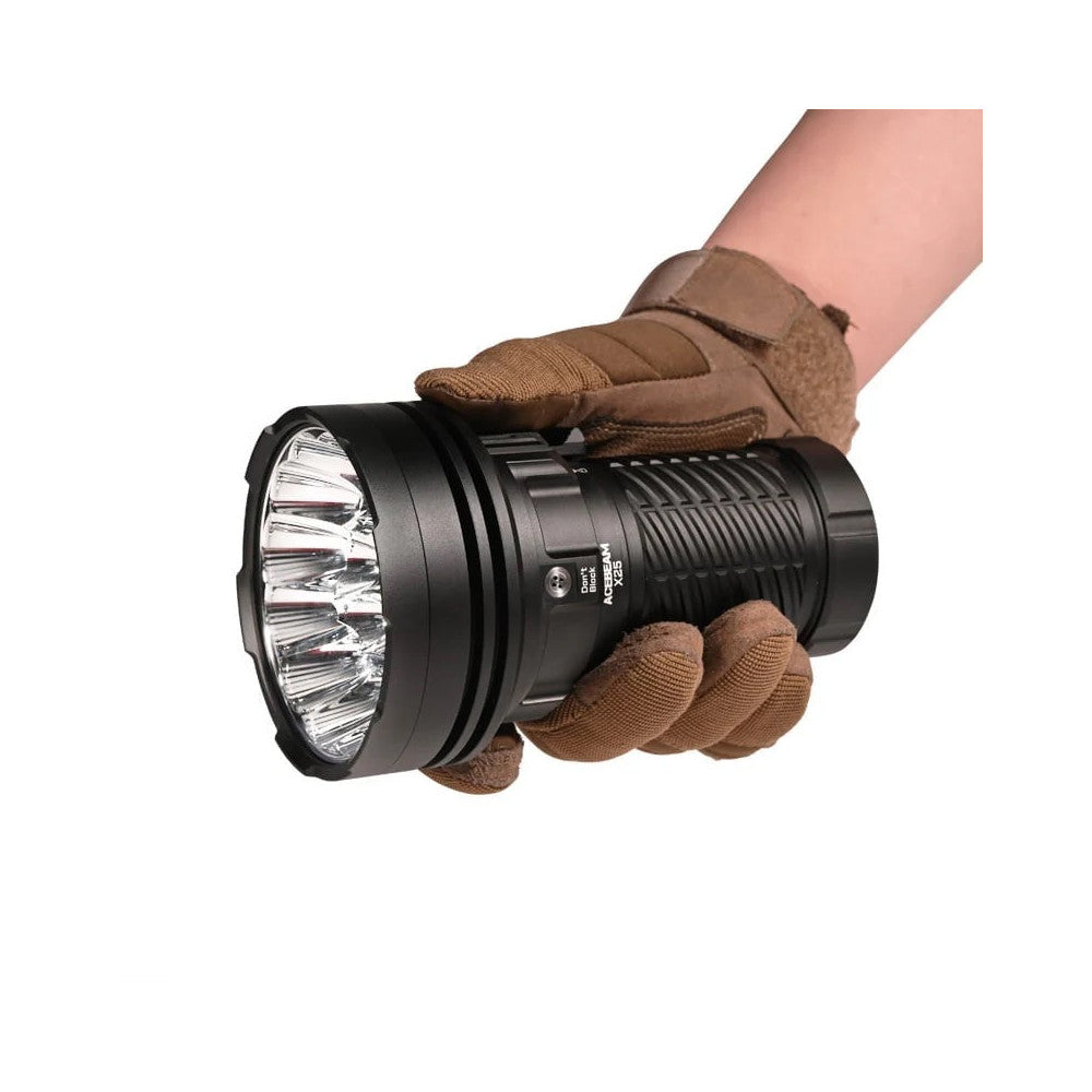 AceBeam X25 22,000 Lumen High-Power Long Range Flashlight - 1505 Metres