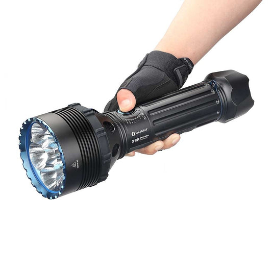 Olight X9R Marauder 25,000 Lumen Rechargeable LED Searchlight - 630 Metres