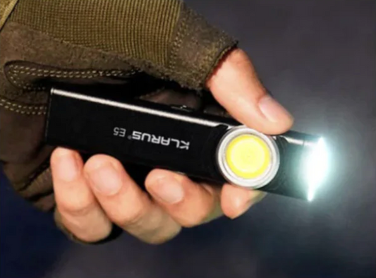 Klarus E5 470 Lumen Rechargeable EDC Tool Light with Magnetic Base - 41 Metres