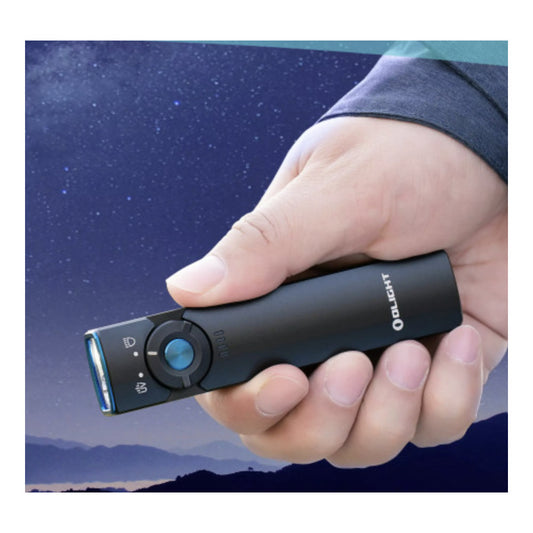 Olight Arkfeld UV 1000 Lumen Rechargeable Pocket Flashlight with White Light and 365nm UV